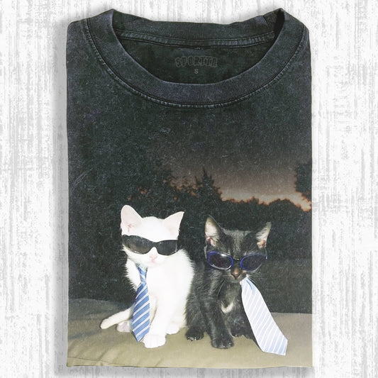 WACKY CAT TEE. 7.18