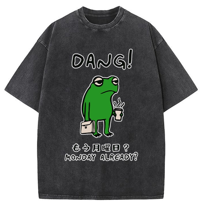 Is It Already Monday Washed T-Shirt