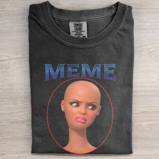 DOLL FACE MEME ICONIC TEE