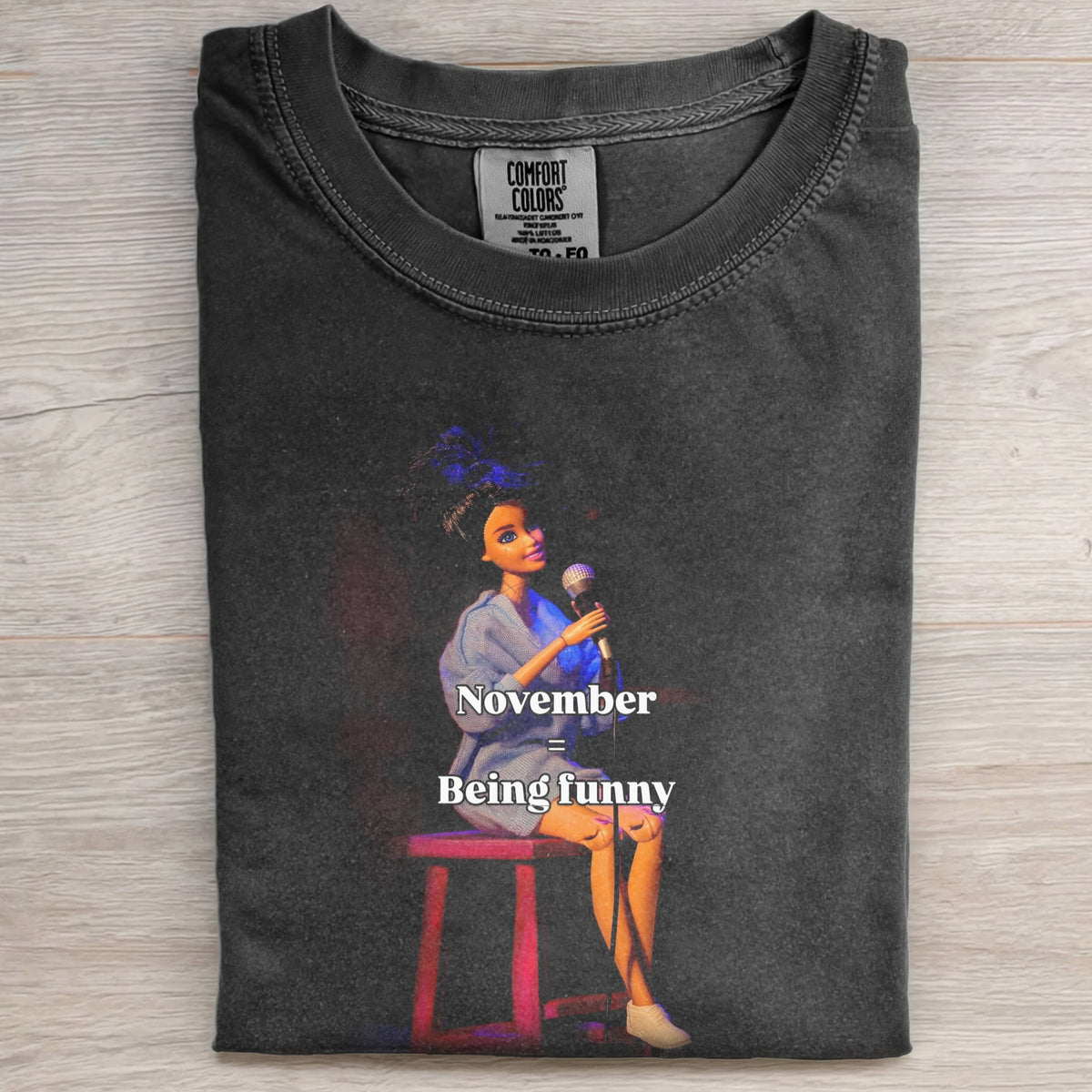 DOLL FACE MEME FUNNY NOVEMBER TEE