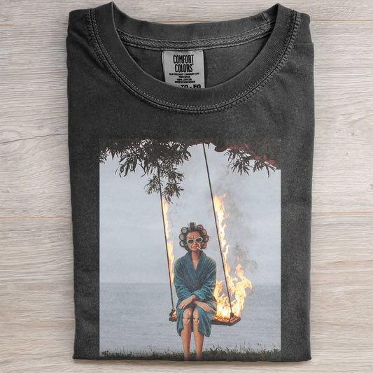 DOLL FACE MEME RETRO BLAZE TEE