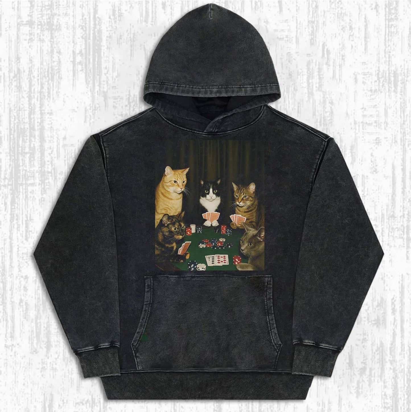 Cats' Poker Night T-shirt