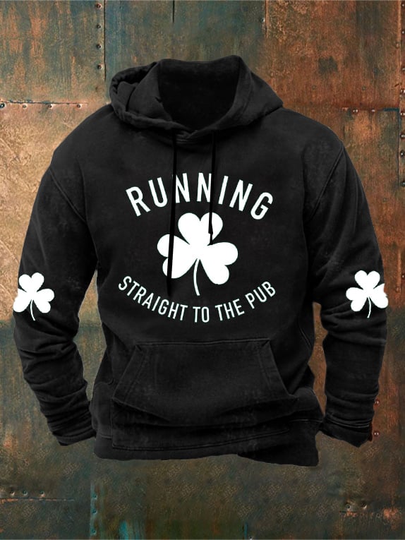 Men's St. Patrick's Day Printed Hoodie