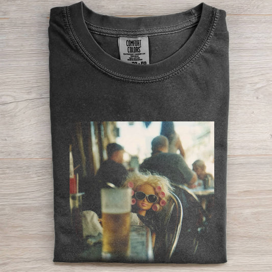 DOLL FACE MEME ROLLERS & SHADES TEE