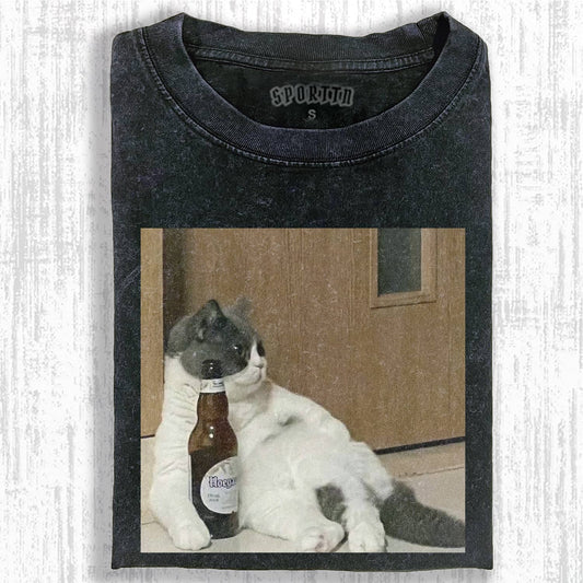 WACKY CAT  T-SHIRT