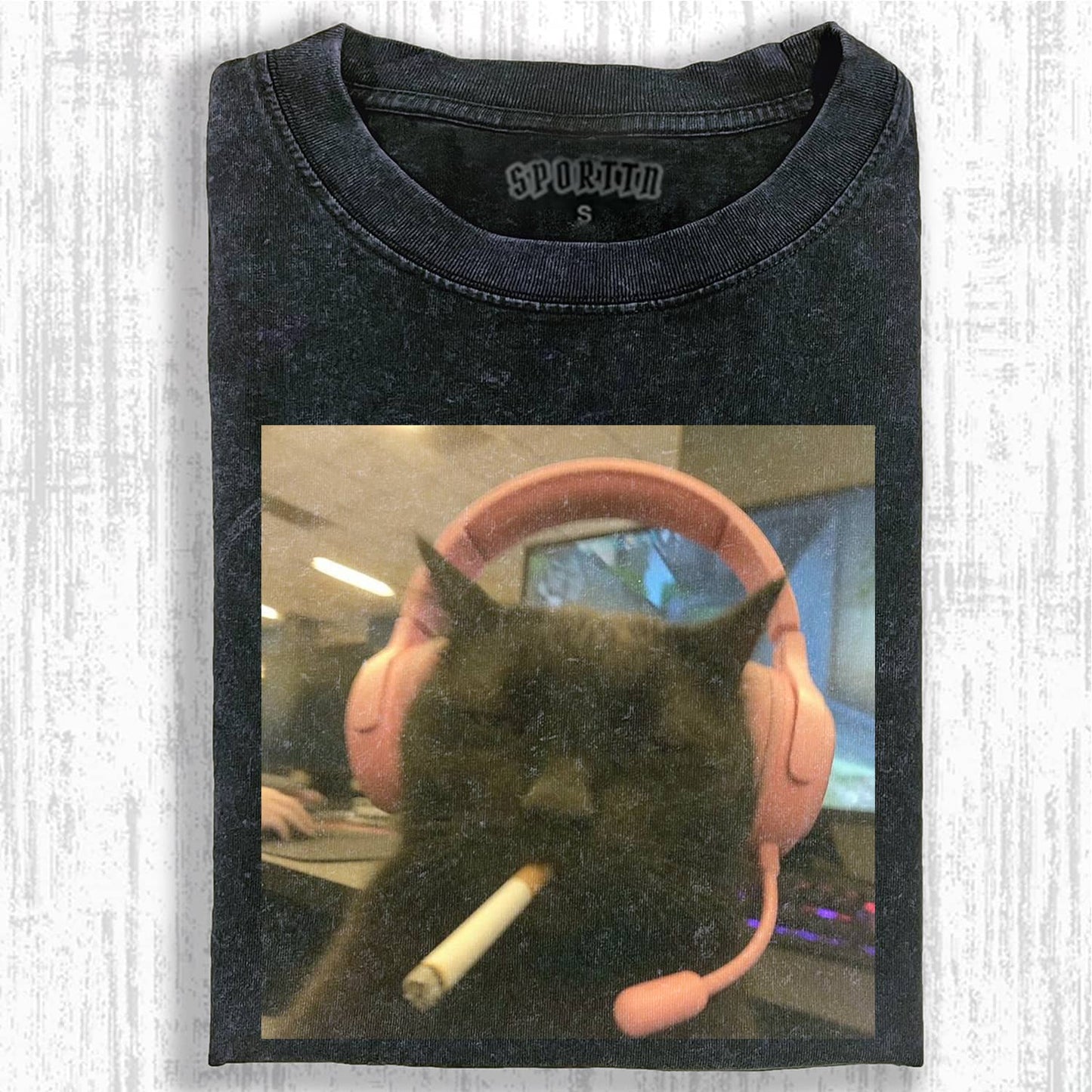 GAME CAT MEME T-SHIRT