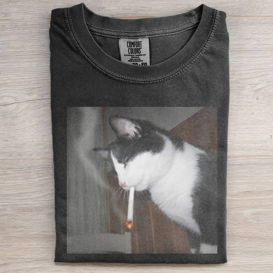CAT MEME MOOD ICON T-SHIRT