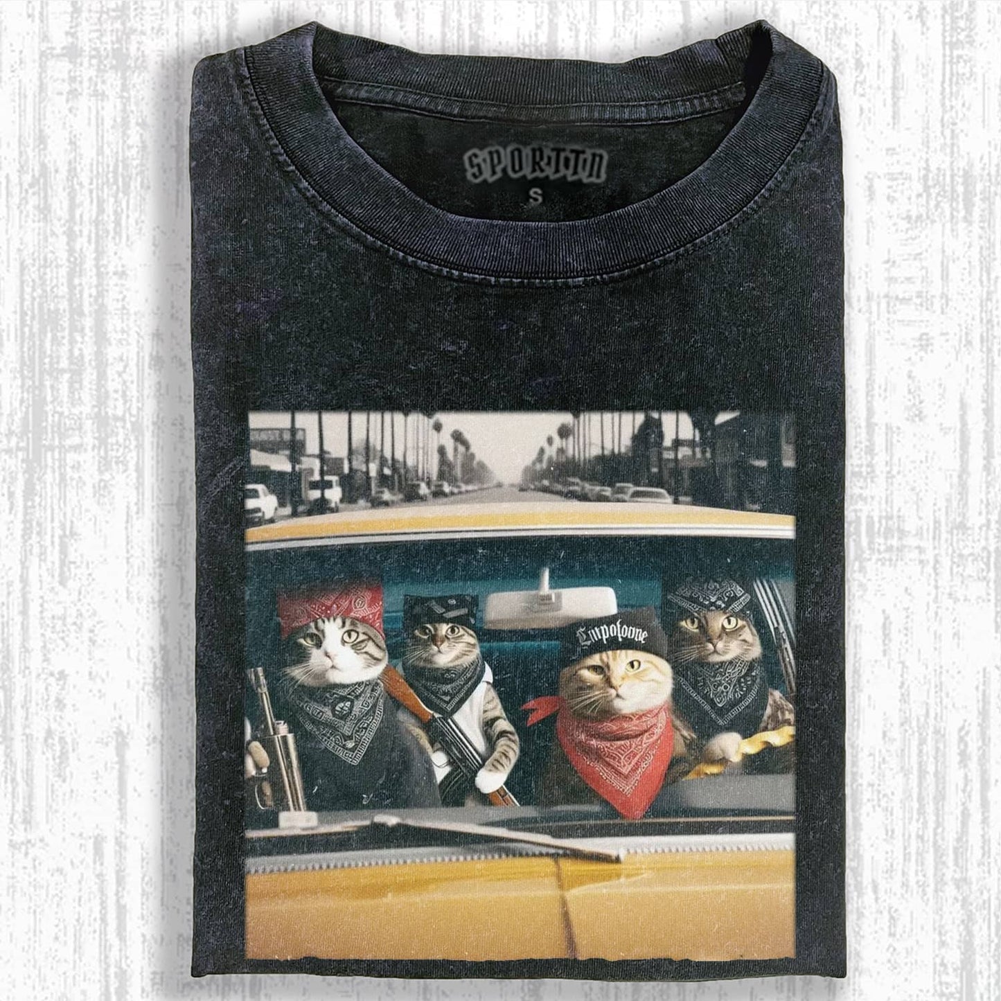 FUNNY CAT T-SHIRT