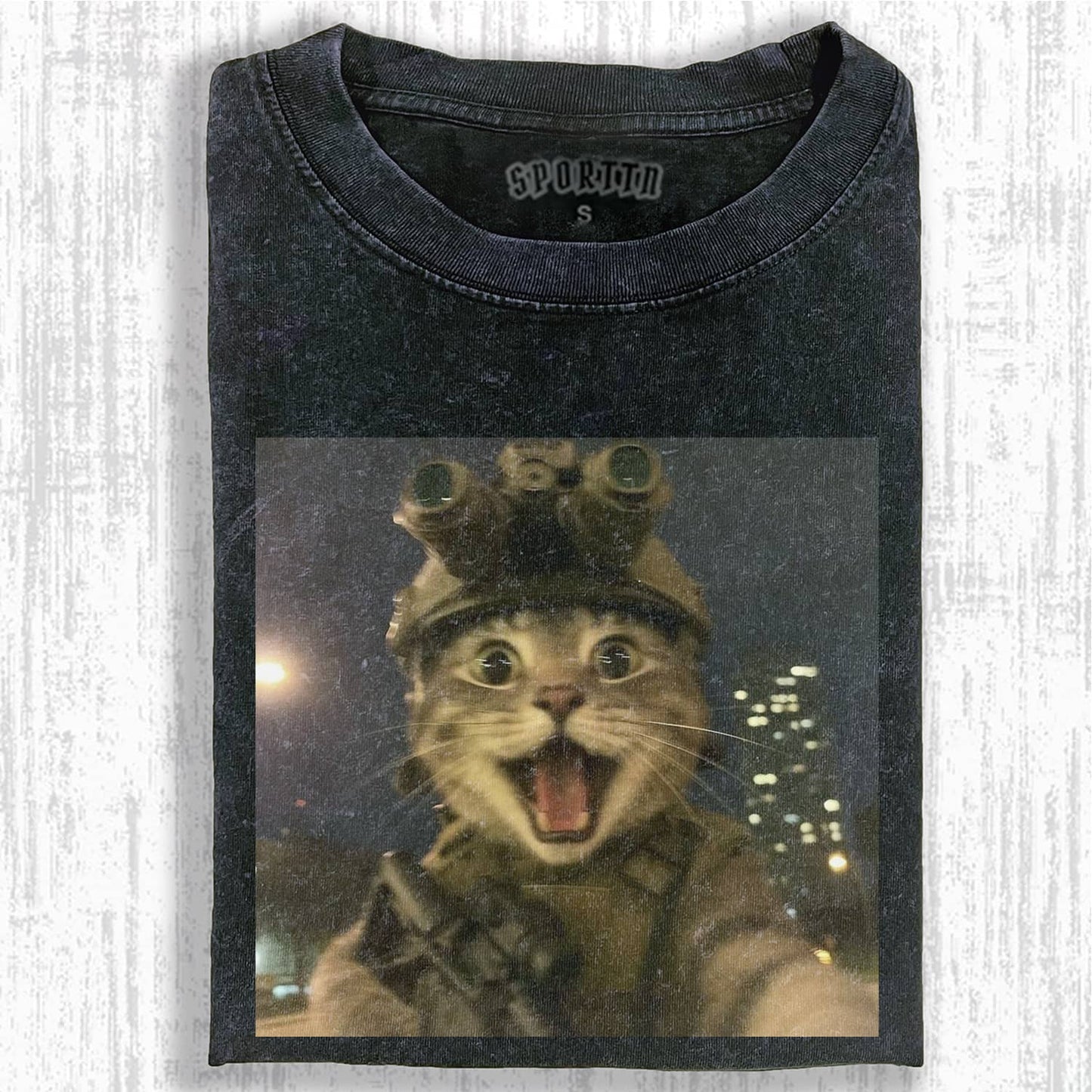 WACKY CAT T-SHIRT