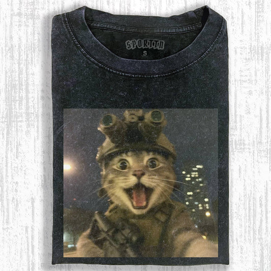 WACKY CAT T-SHIRT