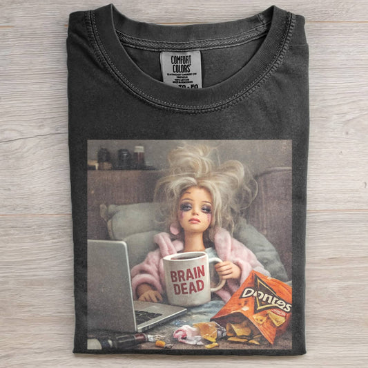 HAGGARD DOLL MOOD FUNNY TEE