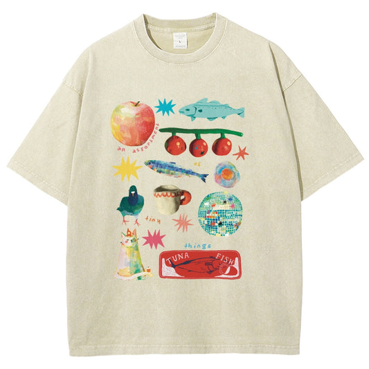 Unisex Fit Washed T-Shirt