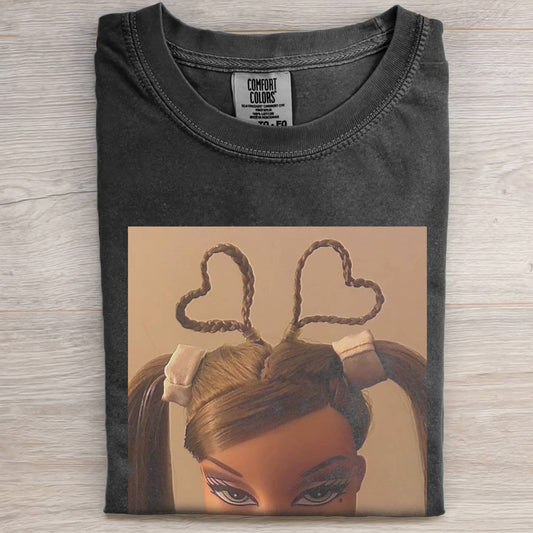 BRATZ HEART HAIRSTYLE PRINT T-SHIRT
