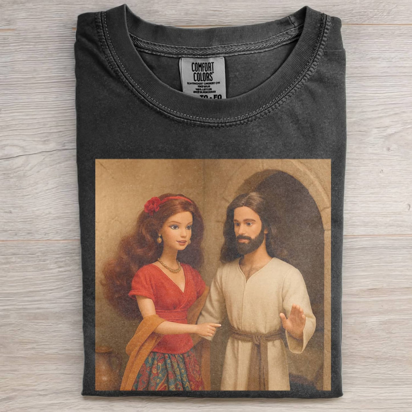 CHRISTIAN DOLL GIRL MEME TEE