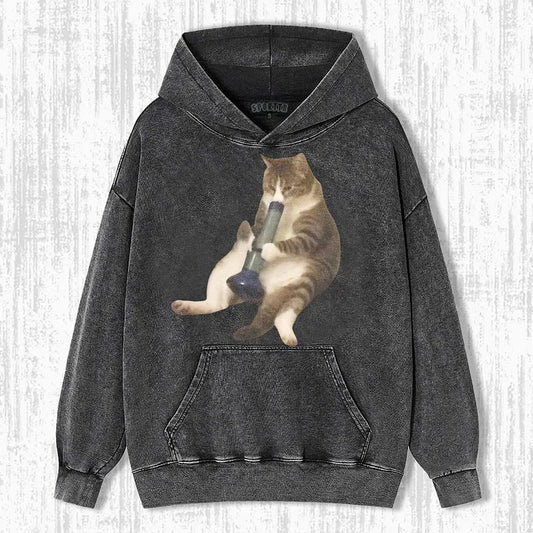 WACKY CAT SWEATSHIRTS & HOODIES