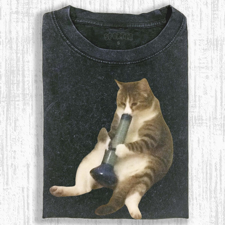 WACKY CAT T-SHIRT