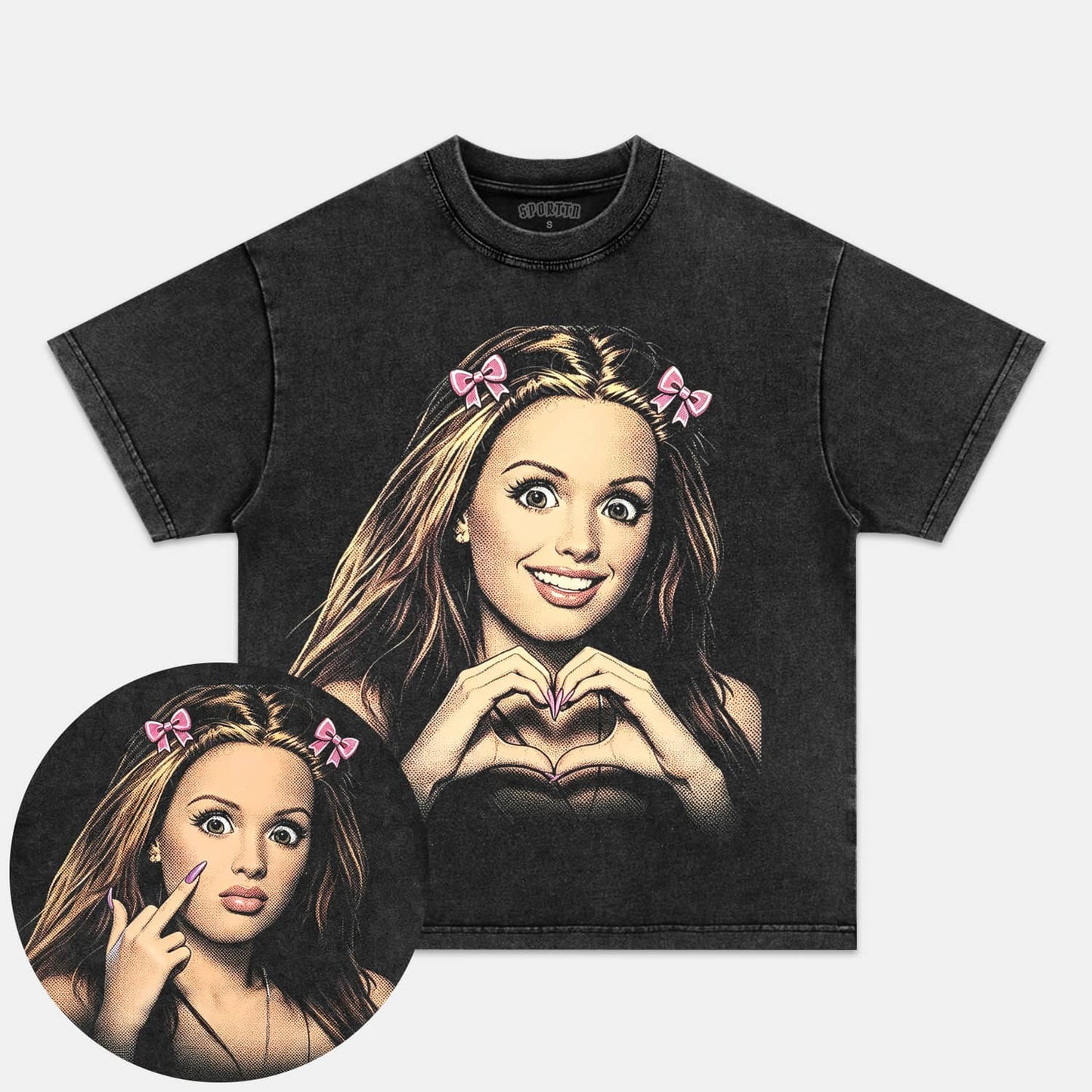 COLLECTIBLE DOLL GIRL FACE MEME TEE