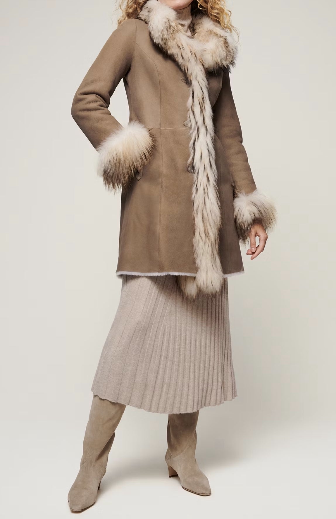 Autumn Winter Thick Fur Coat Jacket