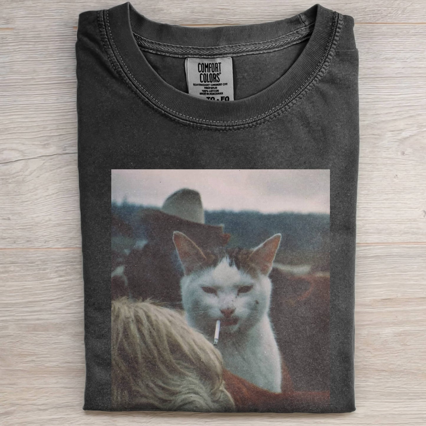 COWBOY CAT TEE