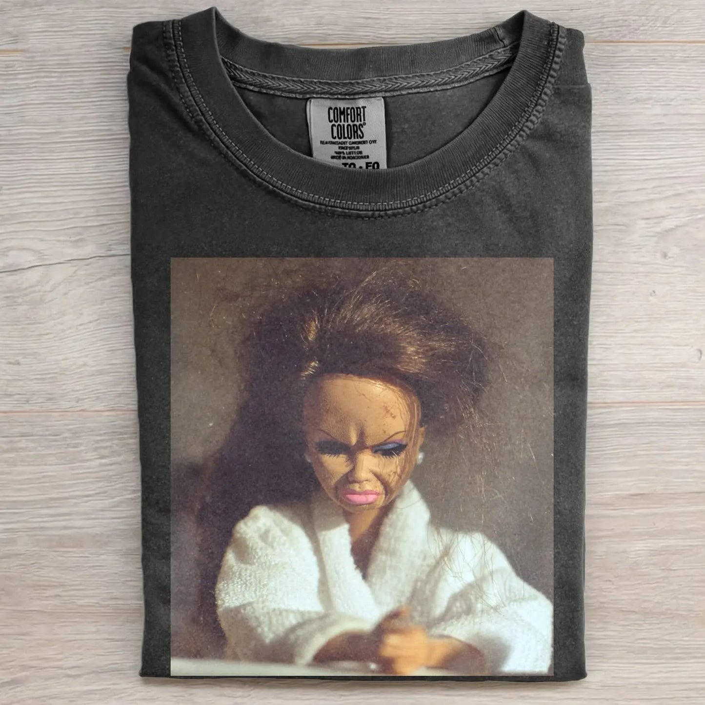 GRUMPY DOLL GIRL FACE MEME TEE