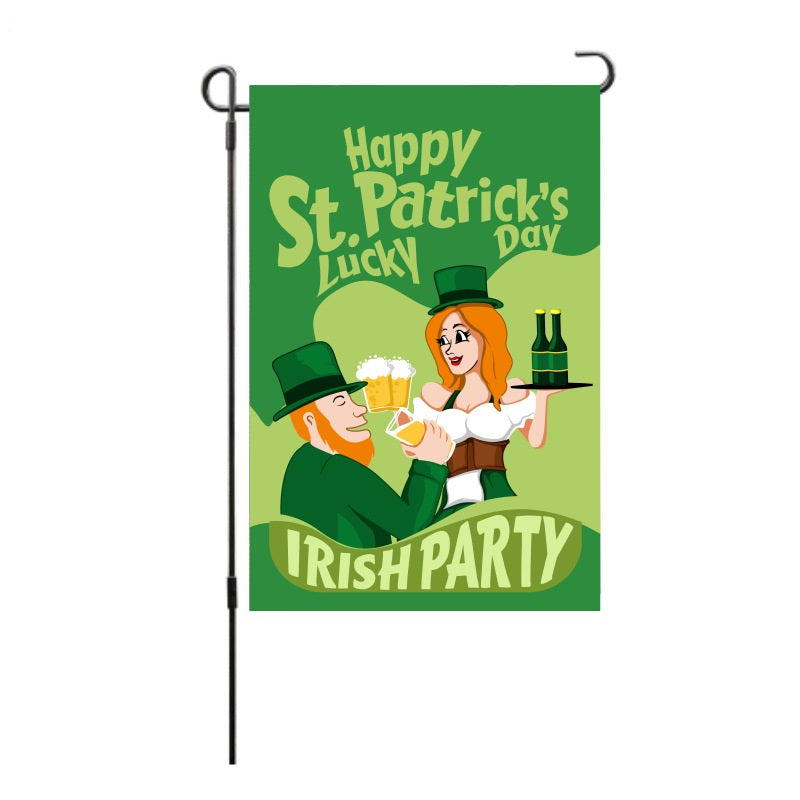 2025 St. Patrick's Day Garden Flag Spring