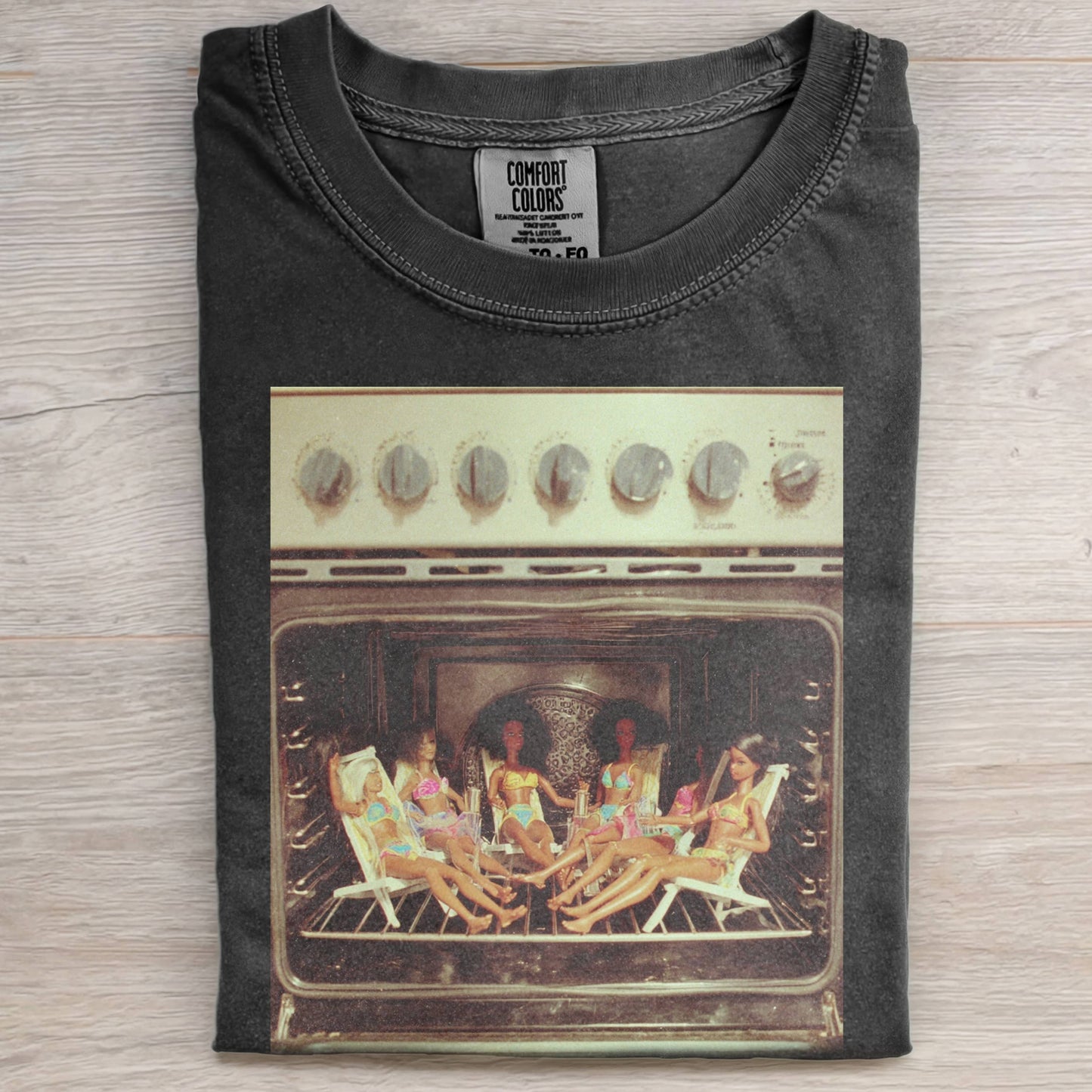 OVEN-BAKED VACATION BIKINI BARBIECORE TEE