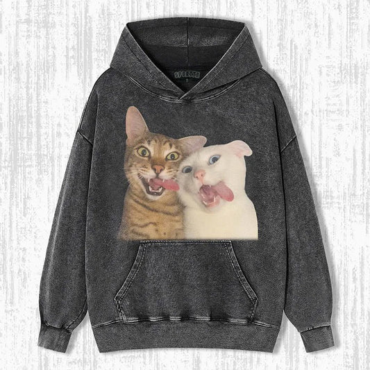 WACKY CAT SWEATSHIRTS & HOODIES