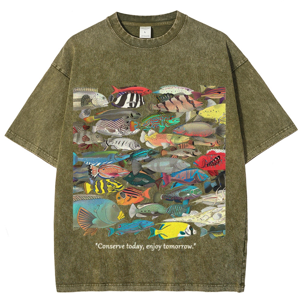 Unisex Vintage Washed Tee