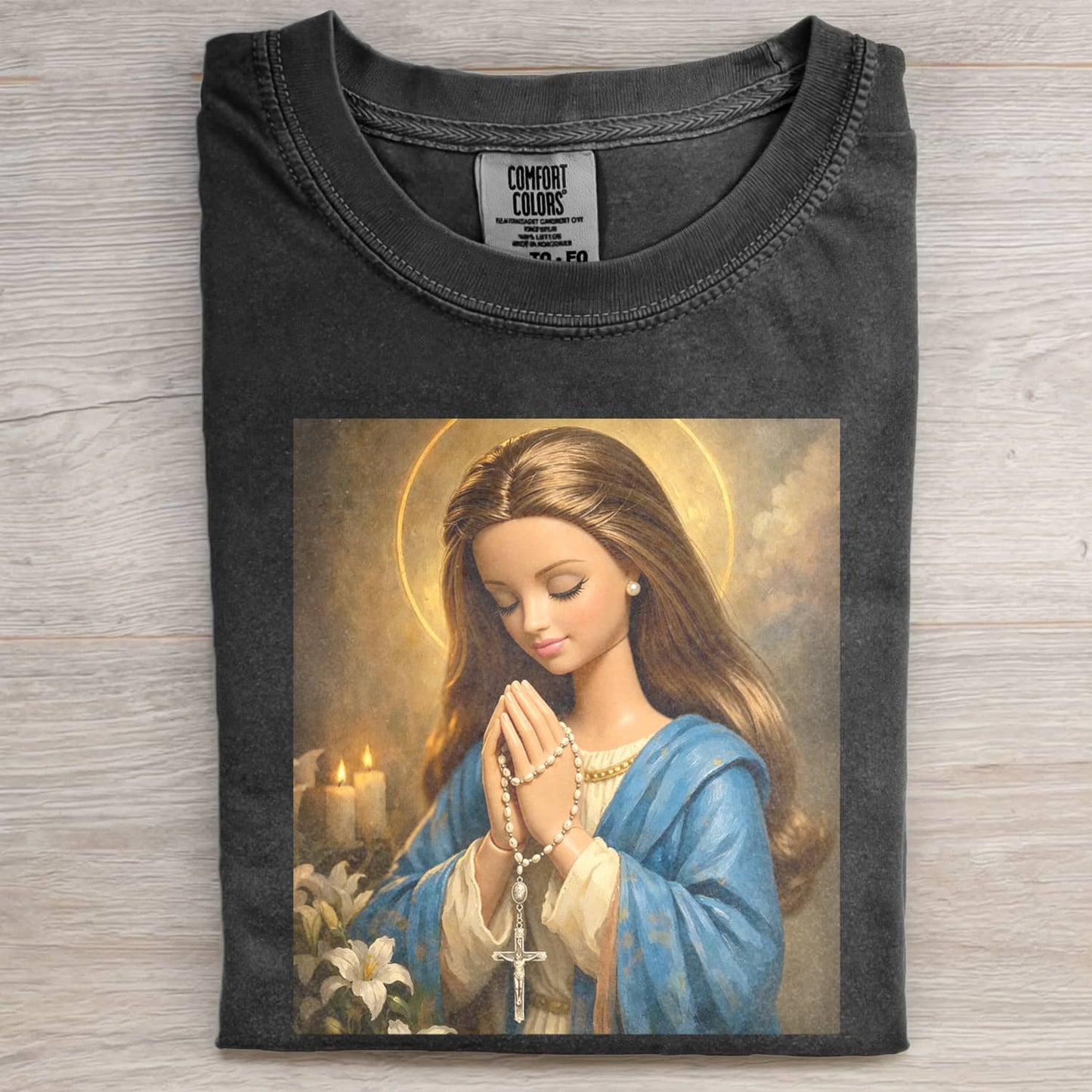 CHRISTIAN DOLL GIRL MEME TEE