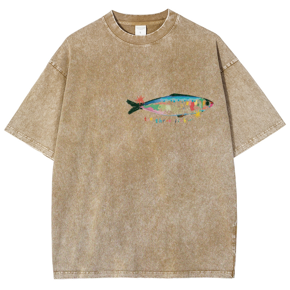 Unisex Fit Washed T-Shirt