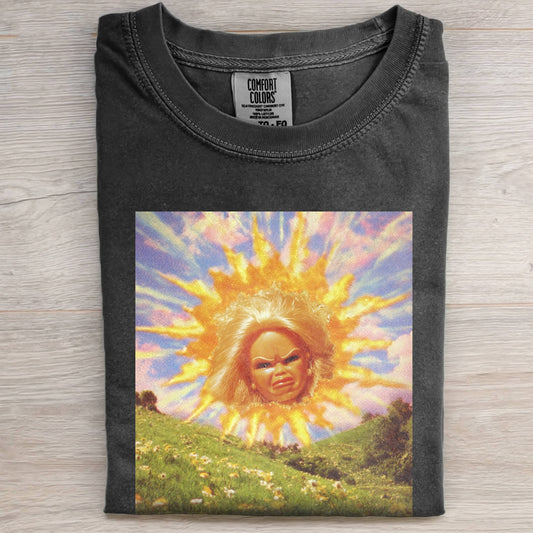 DOLL FACE MEME UNSUNNY STATE OF MIND TEE