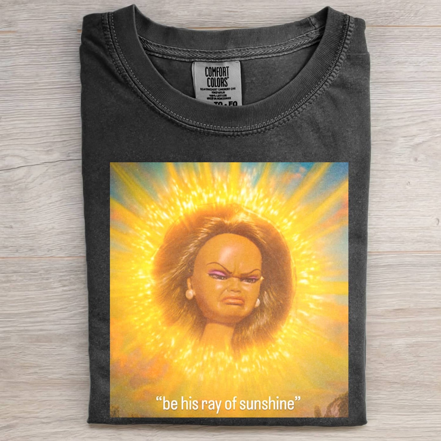 DISGUSTED DOLL GIRL FUNNY MEME TEE