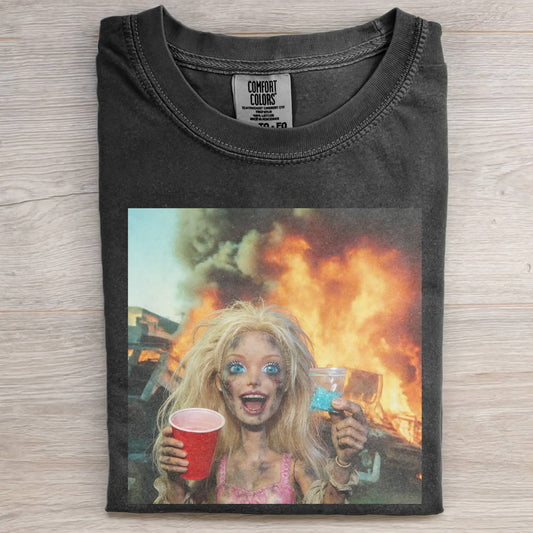 DOLL FACE PARTY MOOD POV TEE