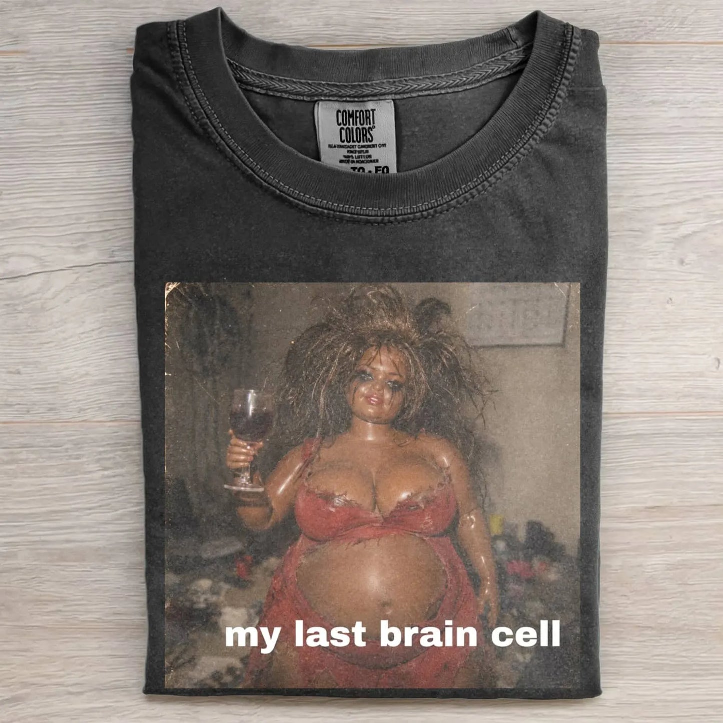 UNHINGED BBW DOLL GIRL FUNNY MEME TEE