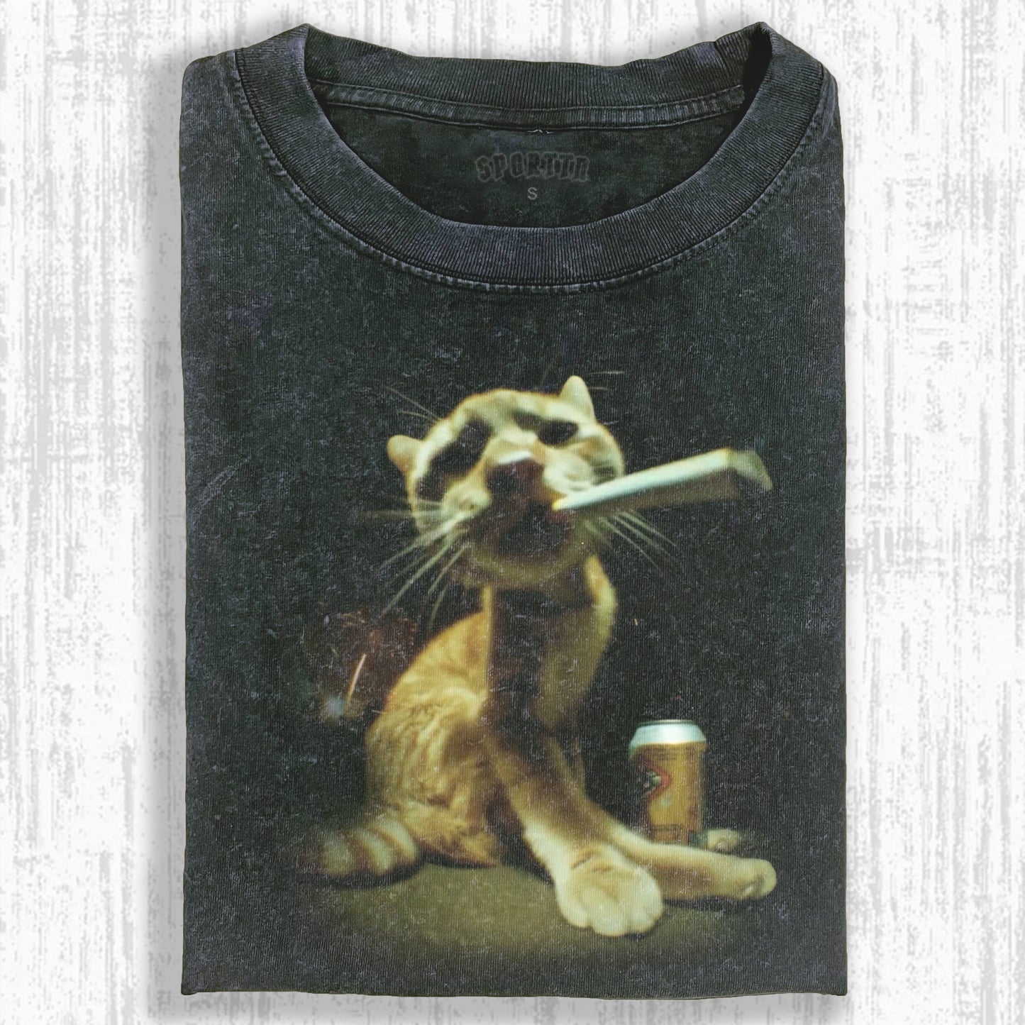 WACKY CAT TEE. 7.18