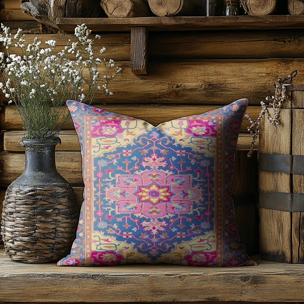 Retro Bohemian Pattern Print Casual Pillow