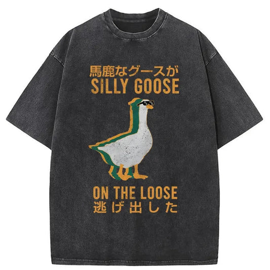 Silly Goose Japanese Vinatge T-Shirt