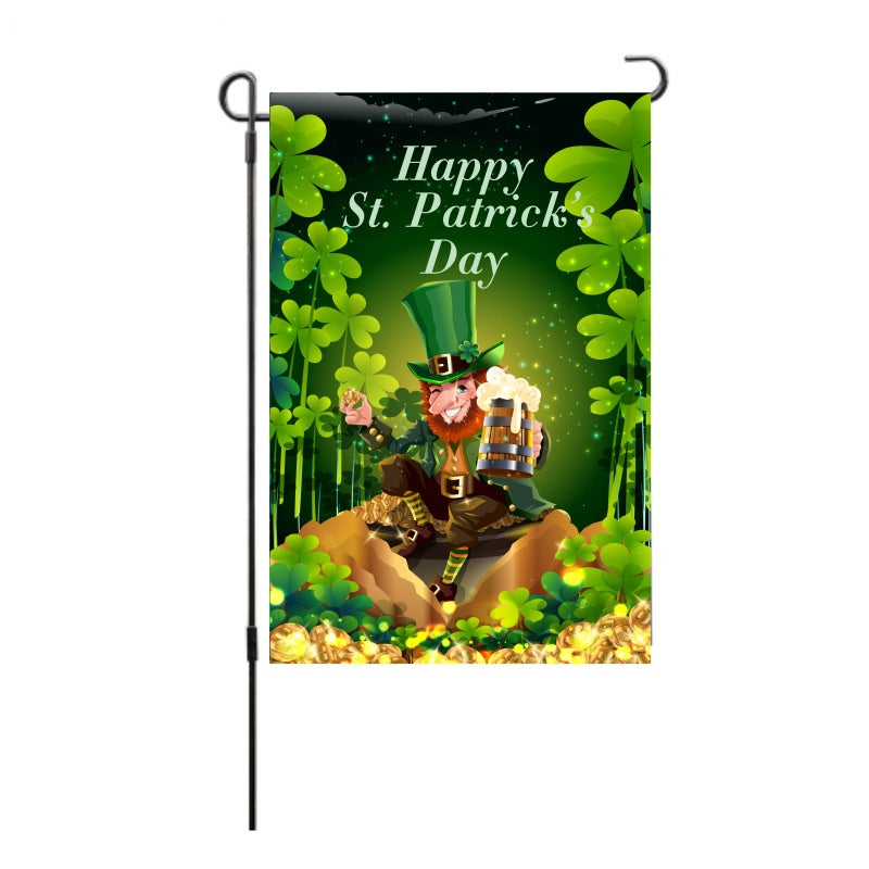 2025 St. Patrick's Day Garden Flag Spring