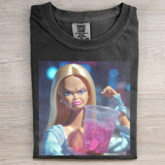 DOLL FACE PARTY MOOD POV TEE