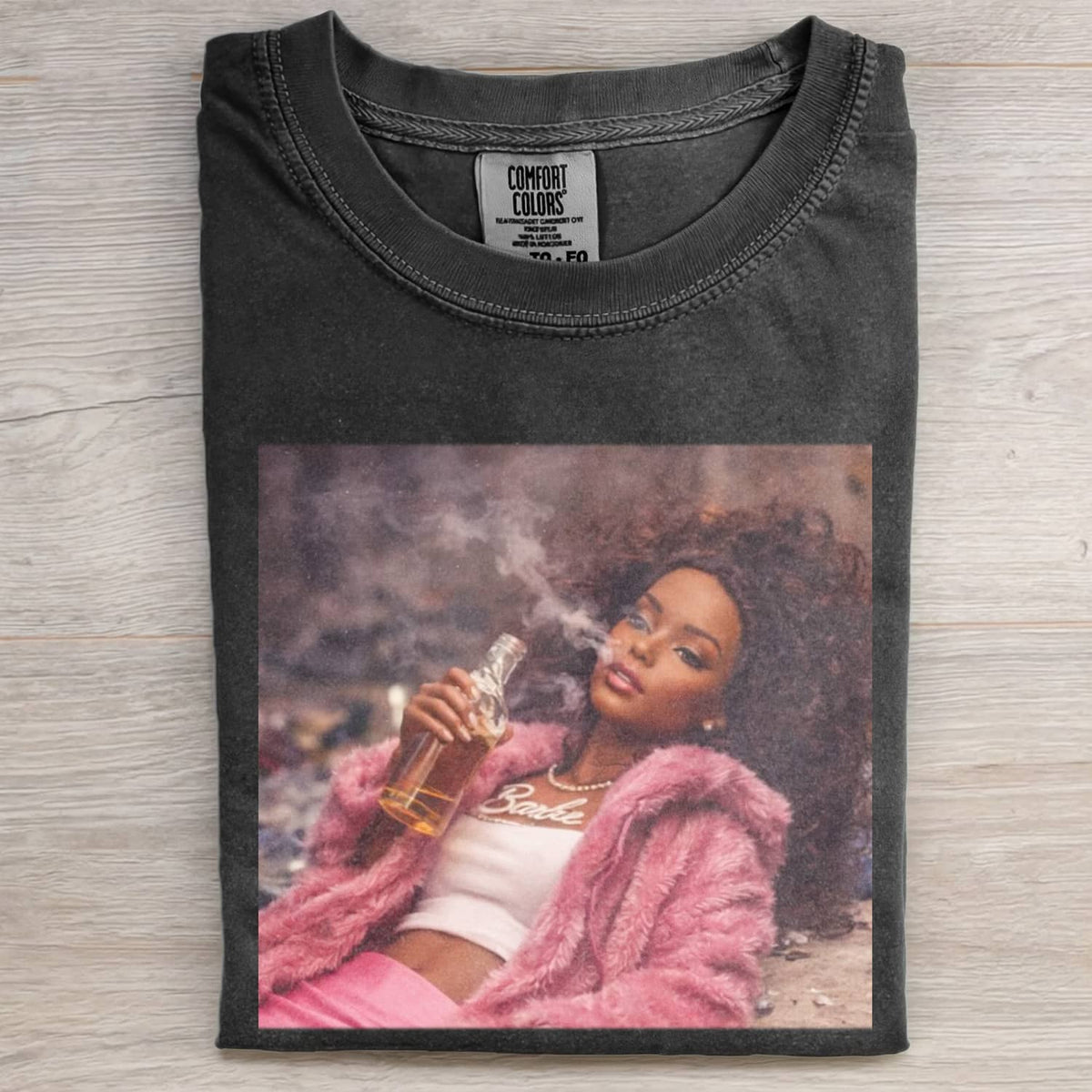 BALCK DOLL GIRL FUNNY MEME TEE