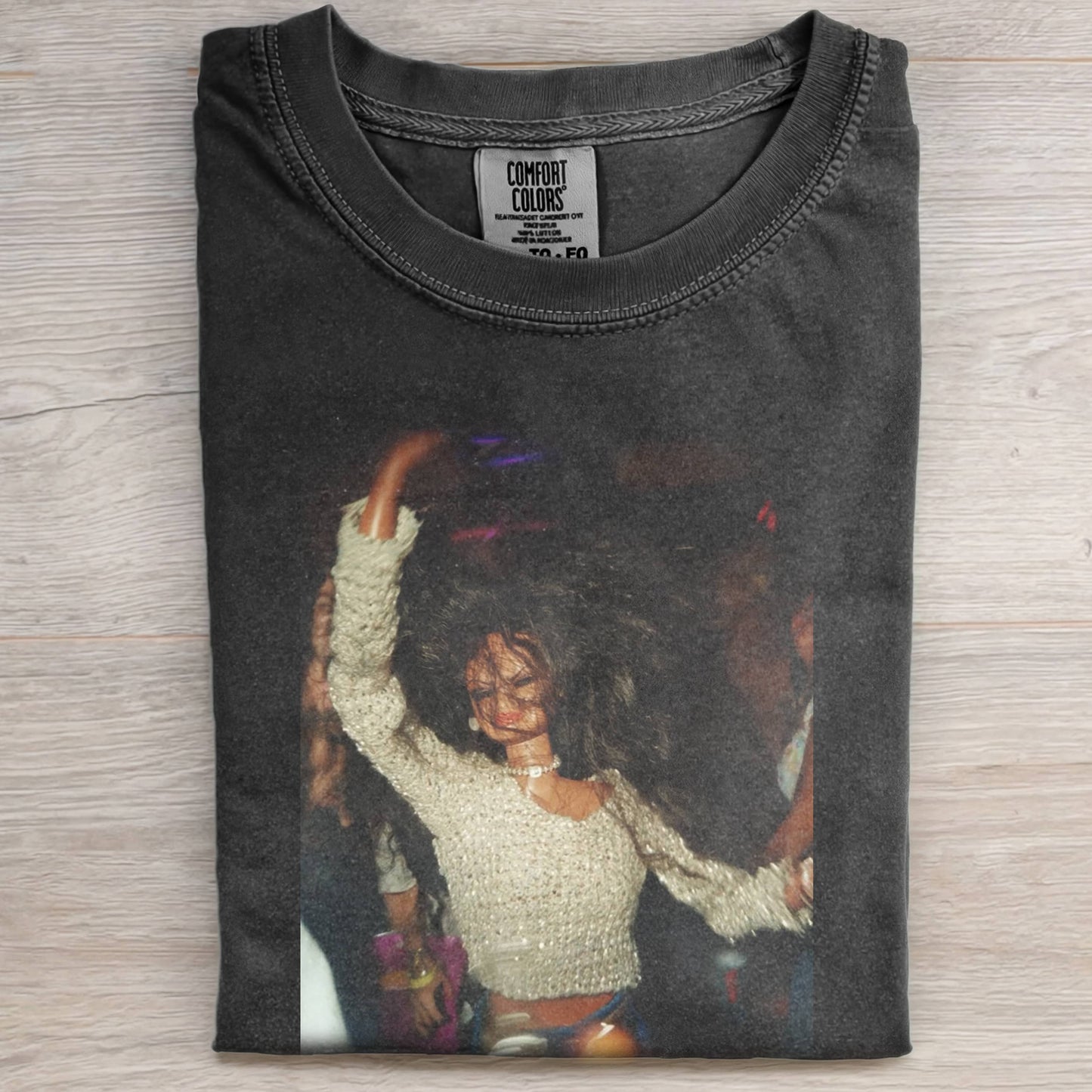 DOLL FACE MEME SPARKLE IN THE DARK TEE