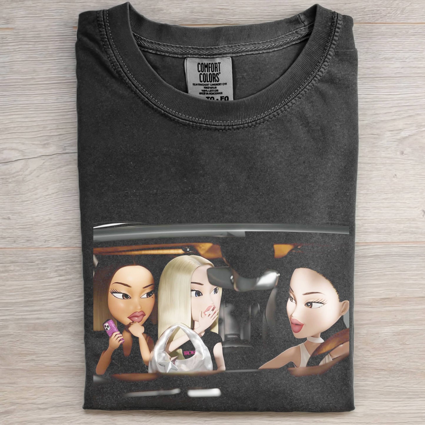 CAR BRATZ PRINT T-SHIRT