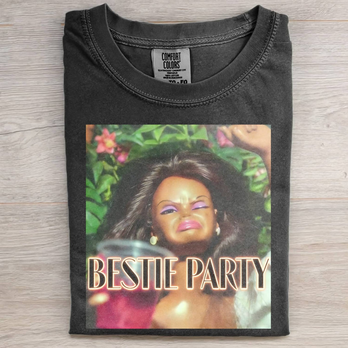 BALCK DOLL GIRL FUNNY MEME TEE