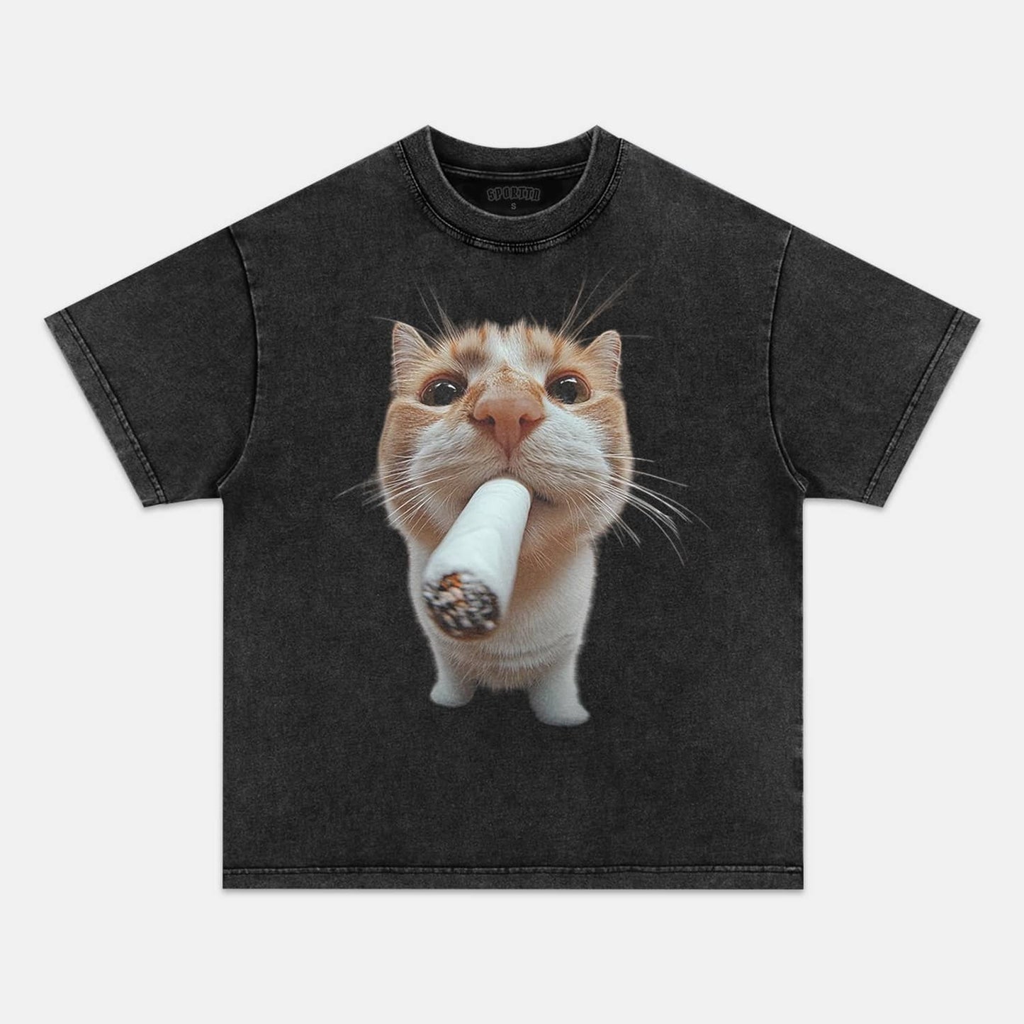 WACKY CAT TEE. 7.3