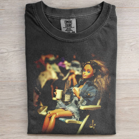 DOLL FACE MEME MIDNIGHT BLUES TEE
