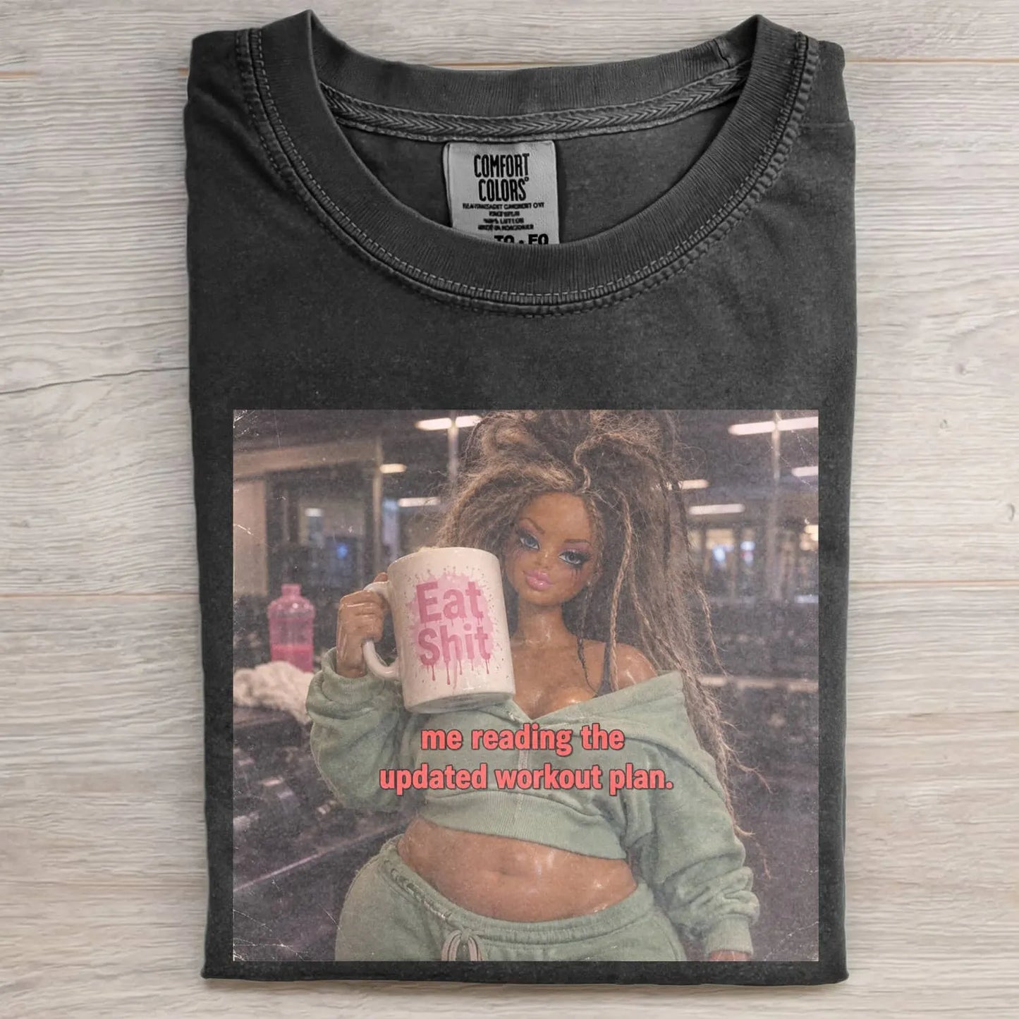 UNHINGED BBW DOLL GIRL FUNNY MEME TEE