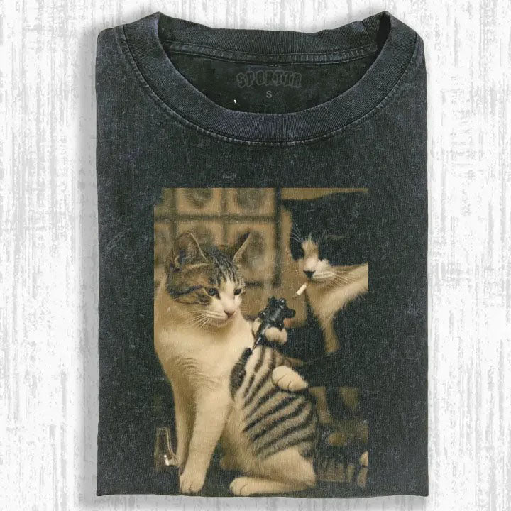 WACKY CAT T-SHIRT