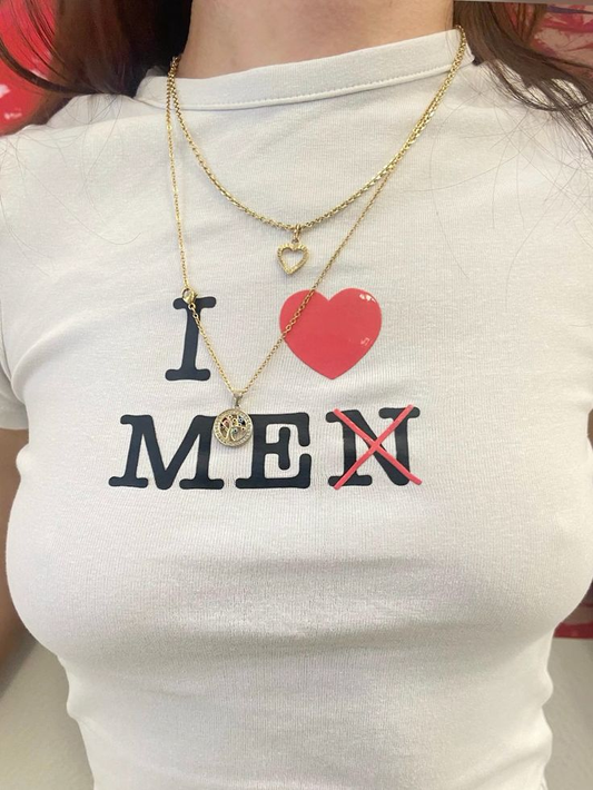 I Love Me Slogan Baby Tee