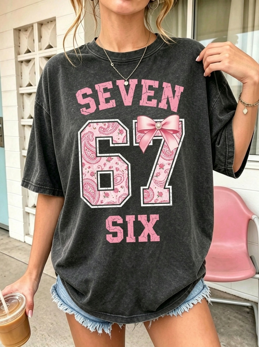 Seven Sixty-Seven Paisley Graphic Tee