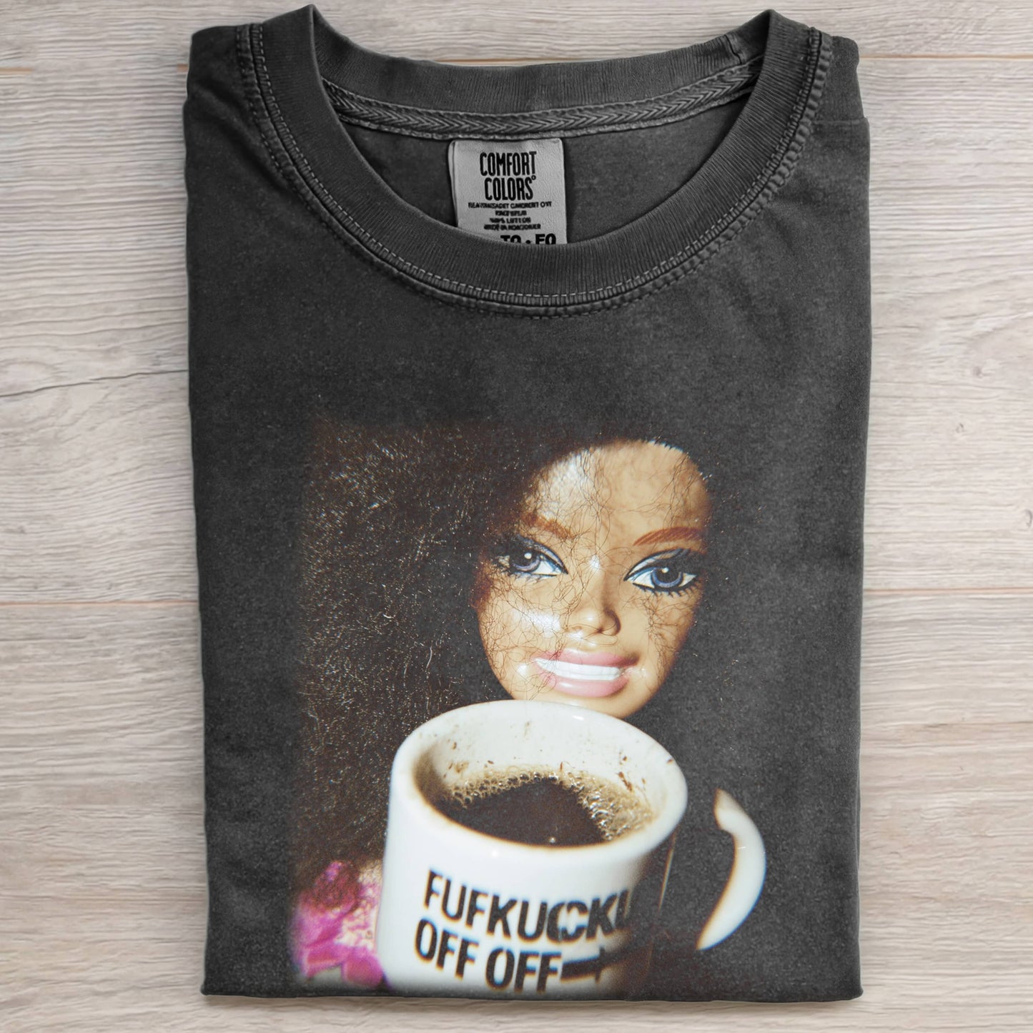 BARBIE GIRL FOR THOSE WHO LOVE COFFEE T-SHIRT
